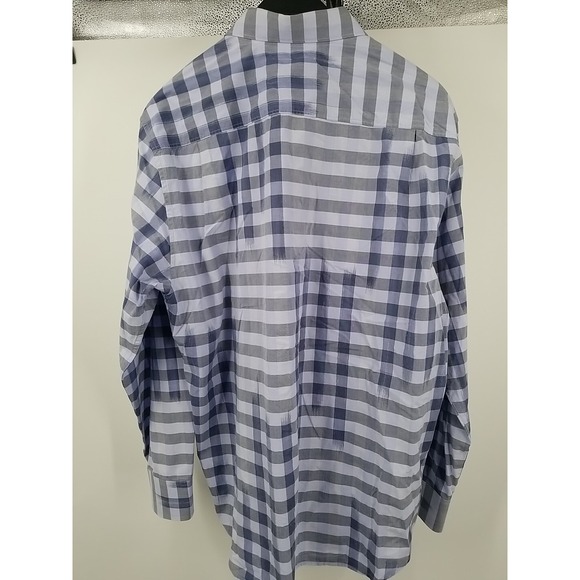 Tommy Bahama Mens Large Long Sleeve Button Up Striped Plaid Shirt - Picture 5 of 6